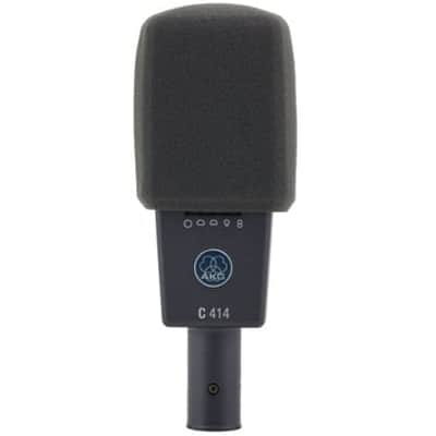AKG C414 XLS - Large Diaphram Condenser Microphone, with Case, Shockmount & Wind Screen image 12
