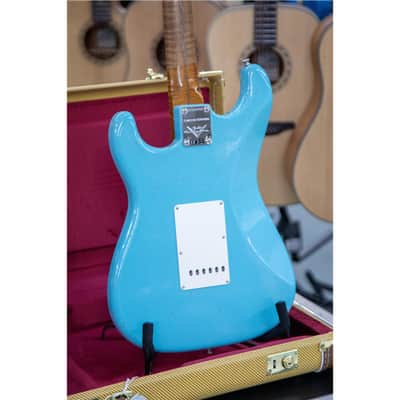 FENDER 58 Strat Journeyman Relic Aged Daphne Blue image 8