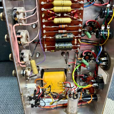 Marshall 1966  JTM 45 no reissue Echter Alter Marshallamp VINTAGE 1966 - schwarz image 22