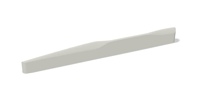 NS Saddle – Fits Some Taylor® Nylon String Guitars - 20 Inch Radius image 1