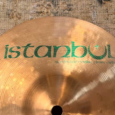 RARE Istanbul Pre Split AGOP MEHMET PAPER THIN SPLASH 10” 242 g SUPER CLEAN! Actually Splashes image 3