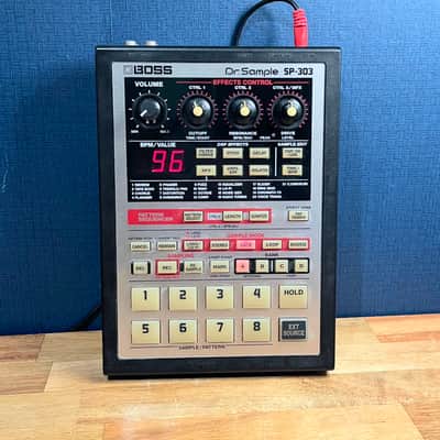 Boss SP-303 Dr. Sample - Silver w/ 64MB Storage