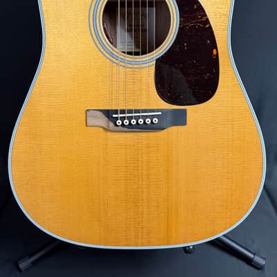 Martin DE Retro Plus Granadillo Dreadnought Acoustic-Electric Guitar Vintage Natural w/ Soft Case (522) image 2