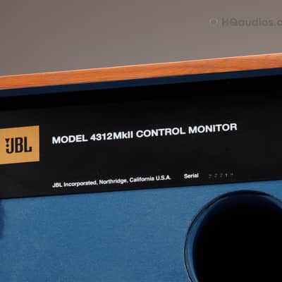 JBL 4312 MkII Monitor Speakers Pair – Walnut/Blue – Restored – 1-Year Warranty image 14