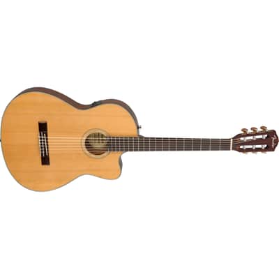 Fender CN-140SCE Thinline Concert Nylon String Acoustic Guitar image 1