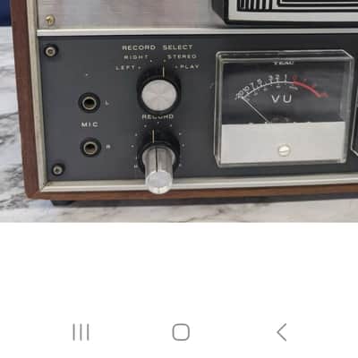 TEAC A-2050 70s - Wood/metal image 2
