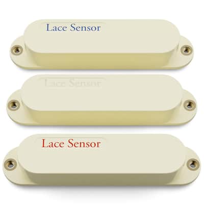 LACE Sensor "Ultimate Triple Set" 3-Pack Single Coil Pickups - Cream image 2