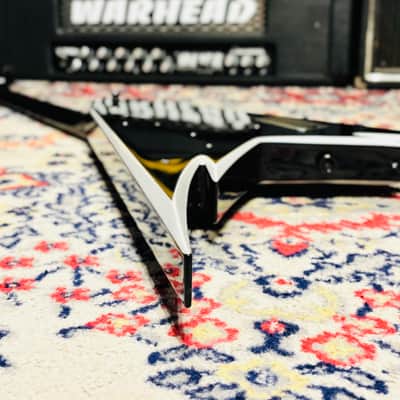 2015 Jackson Pro Series Phil Demmel Signature Demmelition King V - Made In Mexico - Black w/ Silver Bevels image 17