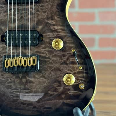 ESP LTD Javier Reyes JR-7 7-string Electric Guitar - Faded Blue Sunburst image 5