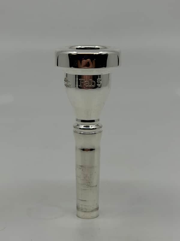 ACB Fab 5 Flugelhorn Mouthpiece - Silver image 1
