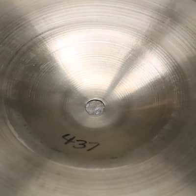 Pasha/Ufip 12" Grade A Paper Thin Splash Cymbal Vintage 1970's 437g image 9