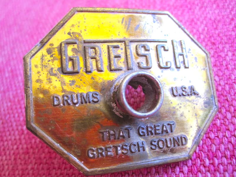 Gretsch Drum Badge - Vintage image 1