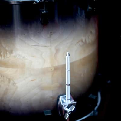 Pork Pie Percussion 3 Piece Custom 12/16/22 - MAPPA BURL w/ BLACK HARDWARE image 8