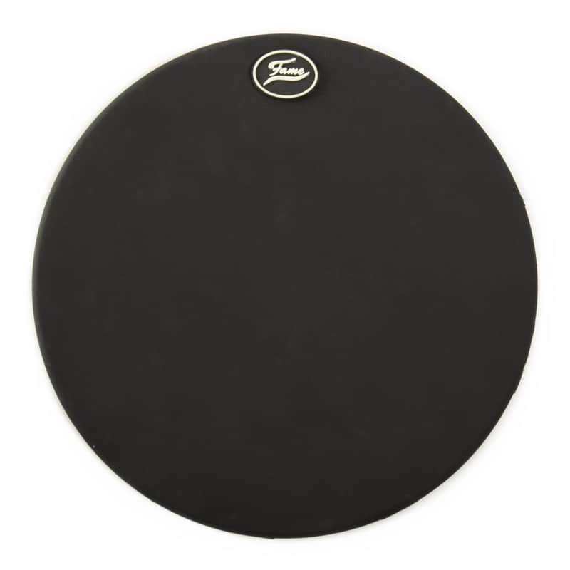Fame Table-Top Practice Pad 10" (Black) - Accessory for Drums image 1