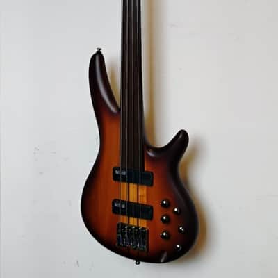 Ibanez SRF700-BBF Bass Workshop Fretless Soundgear - 2014 - Present - Brown Burst Flat image 5