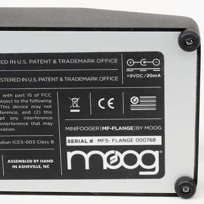 Moog Minifooger MF Flange V2 Analog Pedal MF07 +OVP + Neuwertig+ 1,5J Garantie image 7