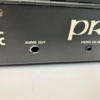 AS-IS* Sequential Prophet 600 61-Key 6-Voice Polyphonic Synthesizer 1982 - 1985 - Black with Wood Sides PROJECT image 9