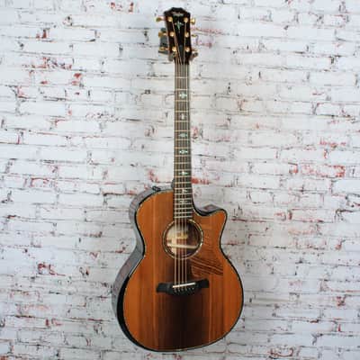 Taylor - (2025) Builder's Edition 914ce - Acoustic-Electric Guitar - Honduran Rosewood / Sinker Redwood - w/ Deluxe Hardshell Case - x5073 USED image 4