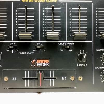 Pioneer DJM-500 4-Channel Professional DJ Mixer W/New Mini Innofader image 3