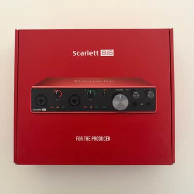 Focusrite Scarlett 8i6 3rd Gen USB Audio Interface 2019 - Present - Red / Black image 5