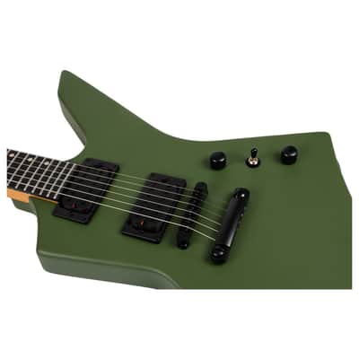 Spira X-400 MGR X-400 Series X-Style Roasted Poplar Body Canadian Roasted Maple Neck 6-String Electric Guitar image 6