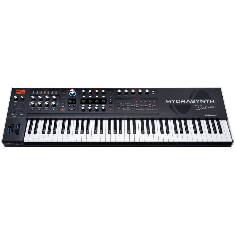 ASM Ashun Sound Machines Hydrasynth Deluxe Keyboard Synthesizer, 73-Key, Open Box (Like New) image 1