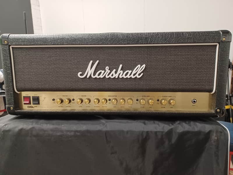 Marshall DSL100HR 2-Channel 100-Watt Guitar Amp Head 2018 - Present - Black image 1