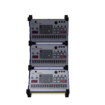 Korg volca stand triple tier - synth stand 3dstudiofurniture image 3
