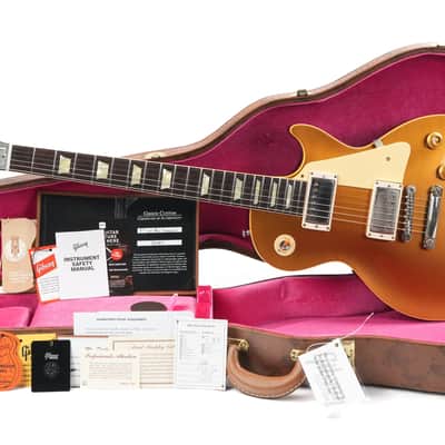 Gibson Custom 1957 Les Paul Goldtop Darkback Reissue VOS image 3