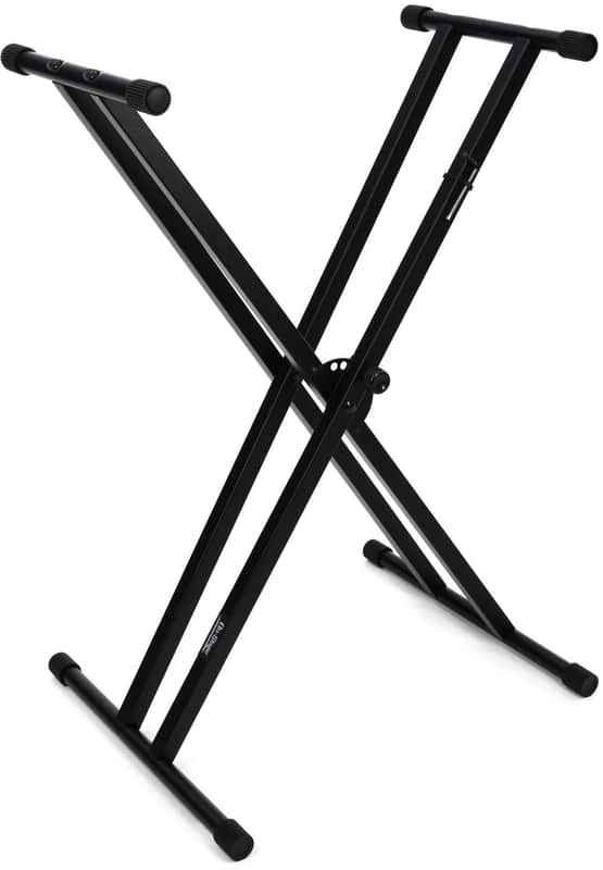 On-Stage KS7171 Double-X Keyboard Stand with Bolted Attachment (5-pack) Bundle image 1