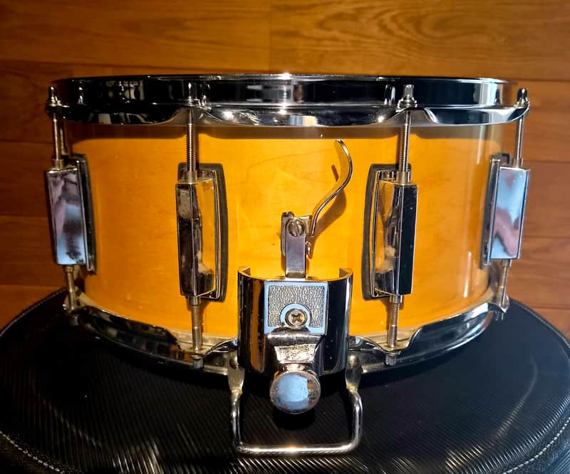 Unknown Birch snare 1990s - Clear lacker image 1