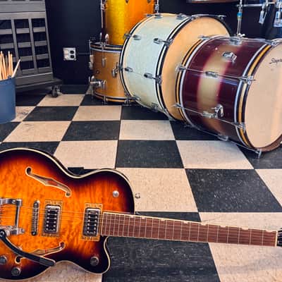 Gretsch G5655T-QM Electromatic Center Block Jr. 2023 - Present Sweet Tea image 4