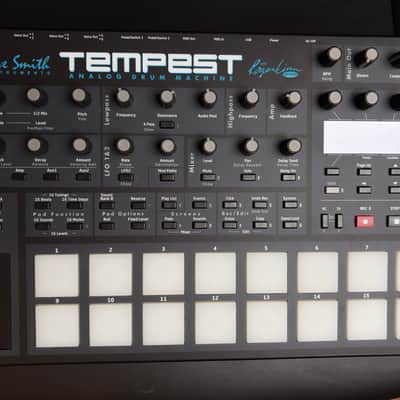 Dave Smith Instruments Tempest 6-Voice Drum Machine 2011 - 2018 - Black with Wood Sides