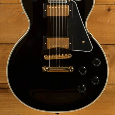Epiphone Les Paul Custom | Ebony w/Gigbag image 1