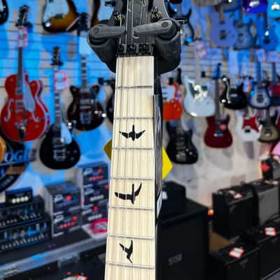 PRS DW CE 24 "Floyd" Electric Guitar - Custom Black Top w Natural Back Authorized Dealer Free Shipping! 104 FREE PLEK! image 9