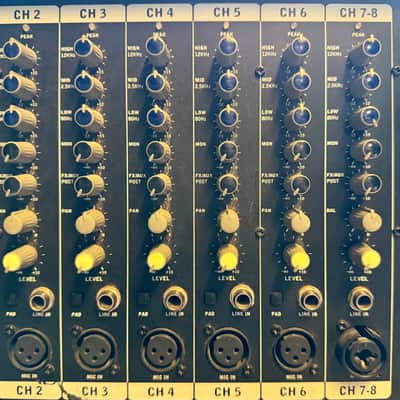 Gear One PA2400 8-Channel 2x400-Watt Powered Mixer 2010s - Black image 6