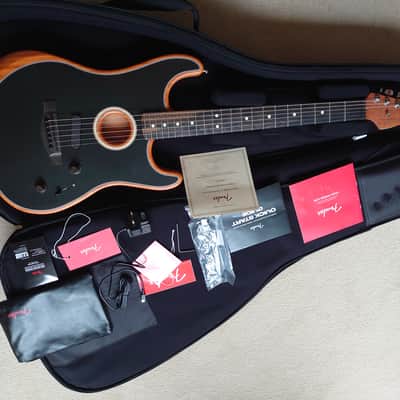 Fender Acoustasonic Stratocaster 2020 - Black/Natural image 8