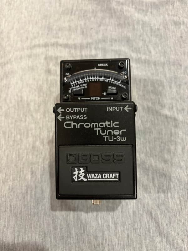 Boss TU-3W Chromatic Tuner Waza Craft 2016 - Present - Black image 1