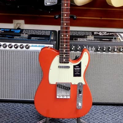 2025 Fender Vintera II '60s Telecaster Electric Guitar w/Gig Bag! Fiesta Red! VERY NICE!!! image 2