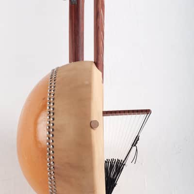 Acacia wood Kora - Traditional 21/22 string African Harp (made to order) image 10