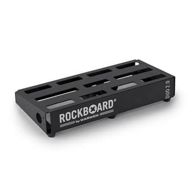 Rockboard Duo 2.0 Small (3-5 pedals) Pedalboard with Gigbag (12 5/8" x 5 1/2") image 4