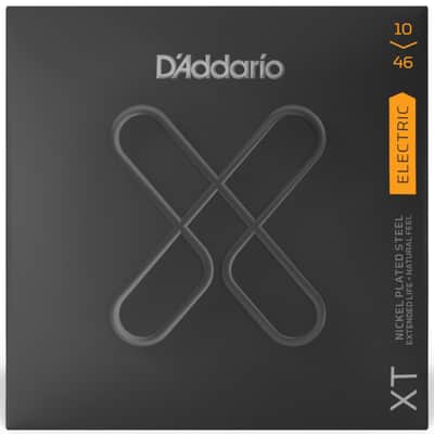 D'Addario XT Nickel Coated Electric Guitar Strings, Regular Light 10-46 image 2