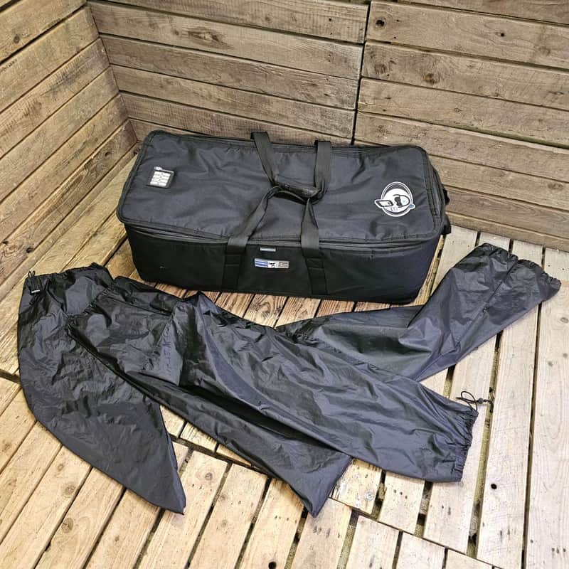 Protection Racket 36" x 16" x 10" Hardware Bag With Sheaths USED! RKBTK260626 image 1