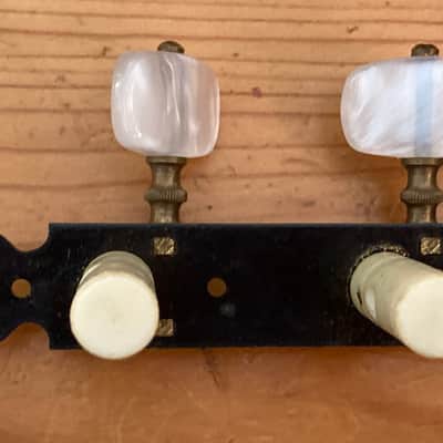 Vintage Engraved Fustero Classical Spanish Guitar Tuning Heads Tuners Circa 1970 image 5