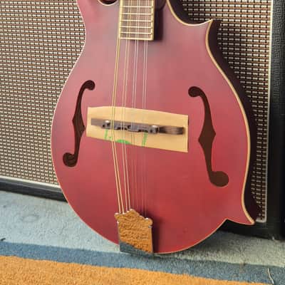 Epiphone F-5 Studio Mandolin 2025 - Wine Red Satin image 3