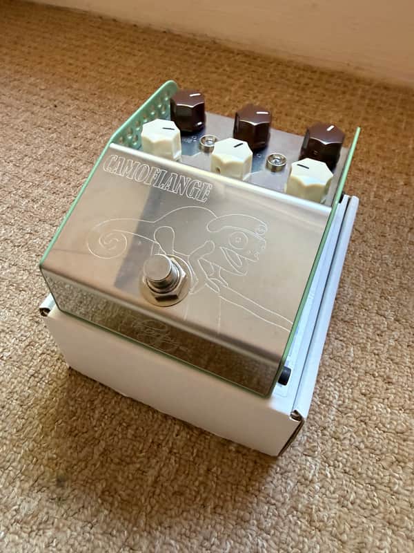 ThorpyFX  Camoflange Flanger 2019 - Silver and Seafoam image 1