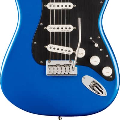 Fender American Ultra II Stratocaster Electric Guitar, Ebony Fingerboard,  Noble Blue image 2