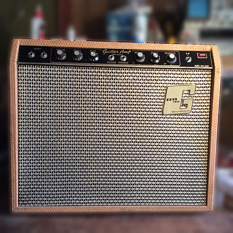 Guyatone GA-620 mid/late 1960's Tan Alligator Tolex image 1