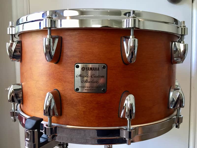 Yamaha Maple Custom Absolute Snare 7x14 (Japan) Vintage Natural