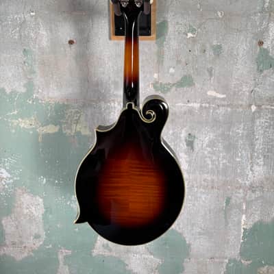 The Loar LM-600-VS Professional F-style Mandolin w/OHSC - Vintage Sunburst #0598 image 14